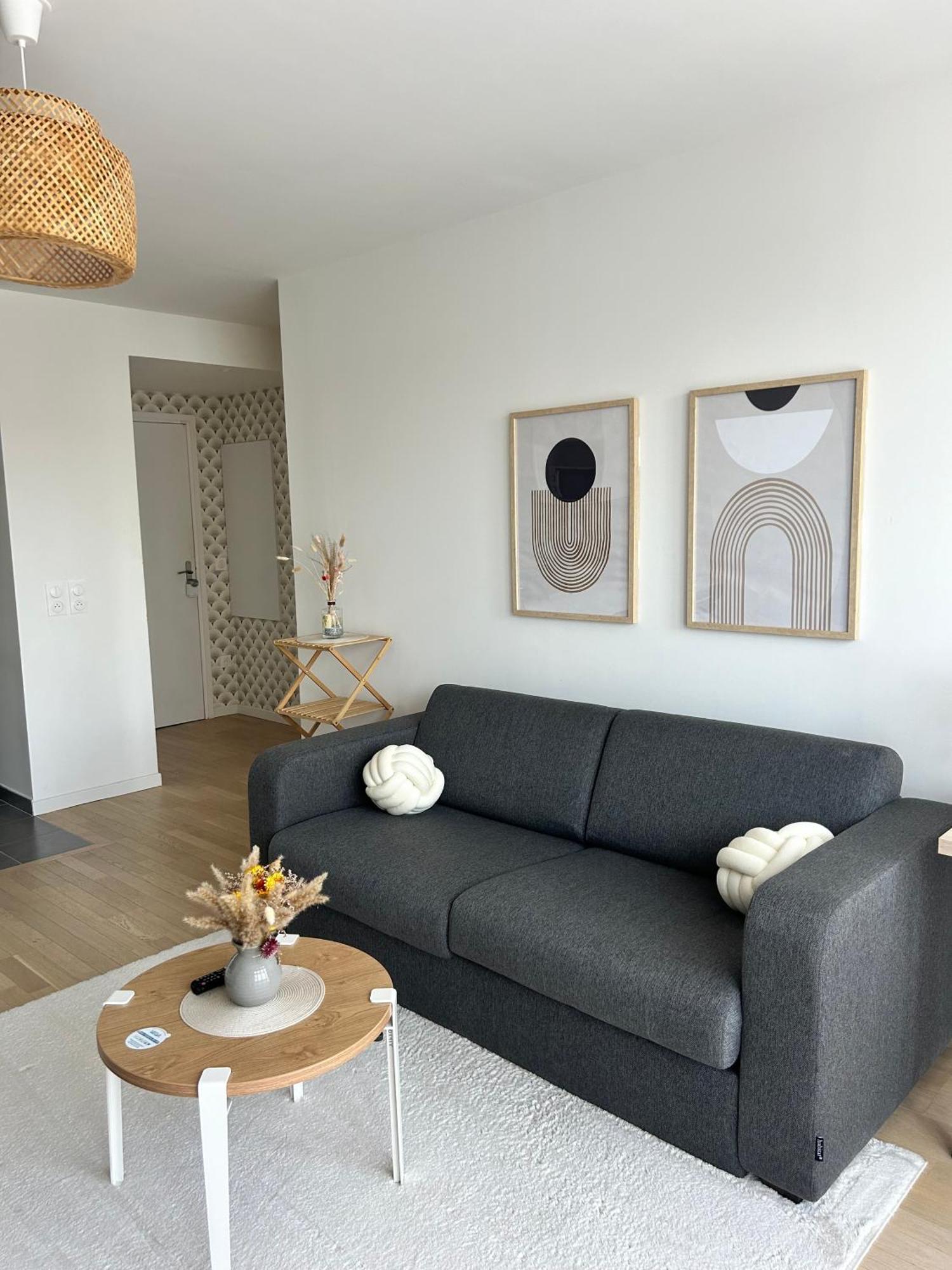 Elegant Appartement Minimaliste Entre Paris Et Disney Нуазі-ле-Гран Екстер'єр фото