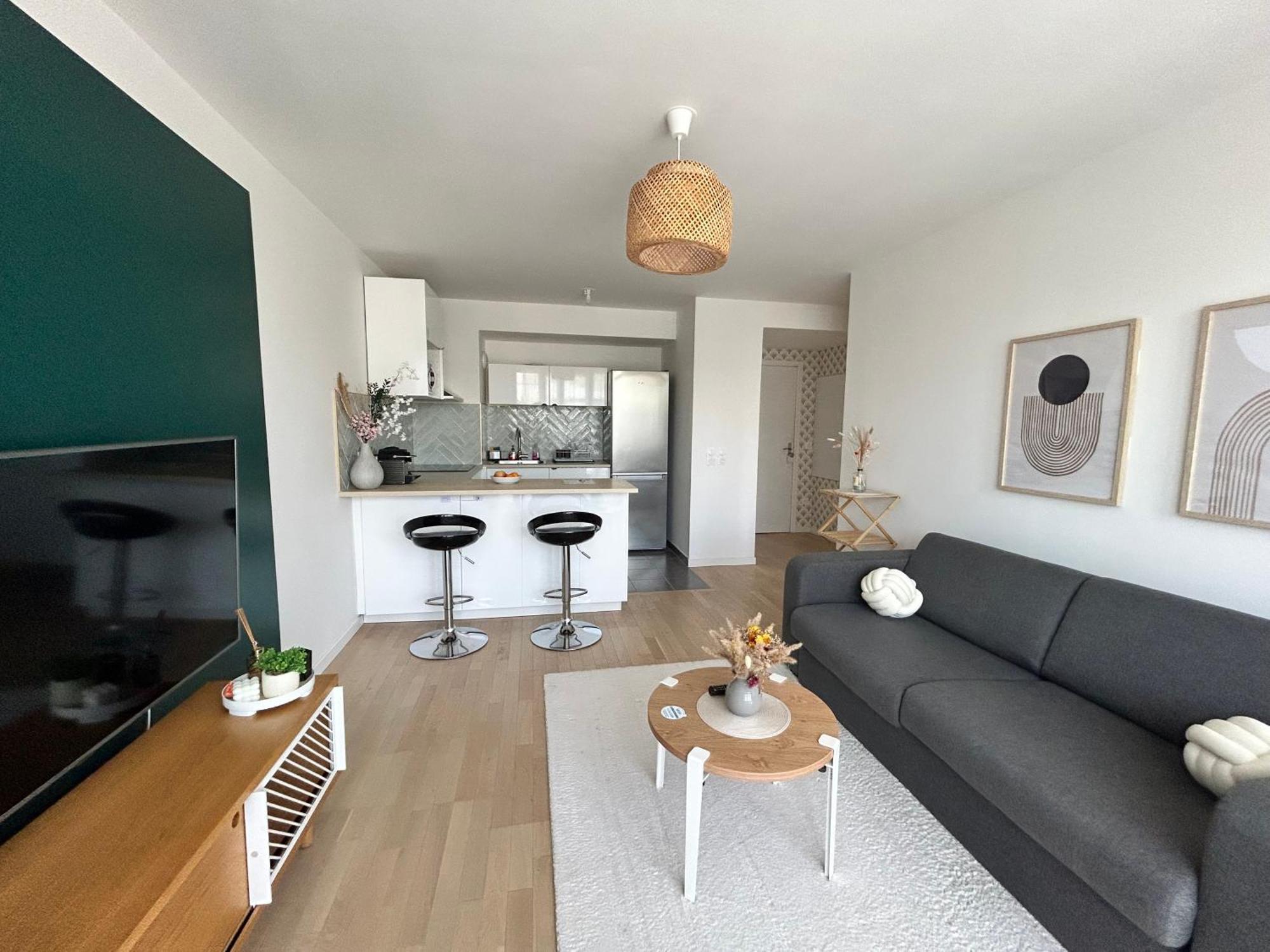 Elegant Appartement Minimaliste Entre Paris Et Disney Нуазі-ле-Гран Екстер'єр фото
